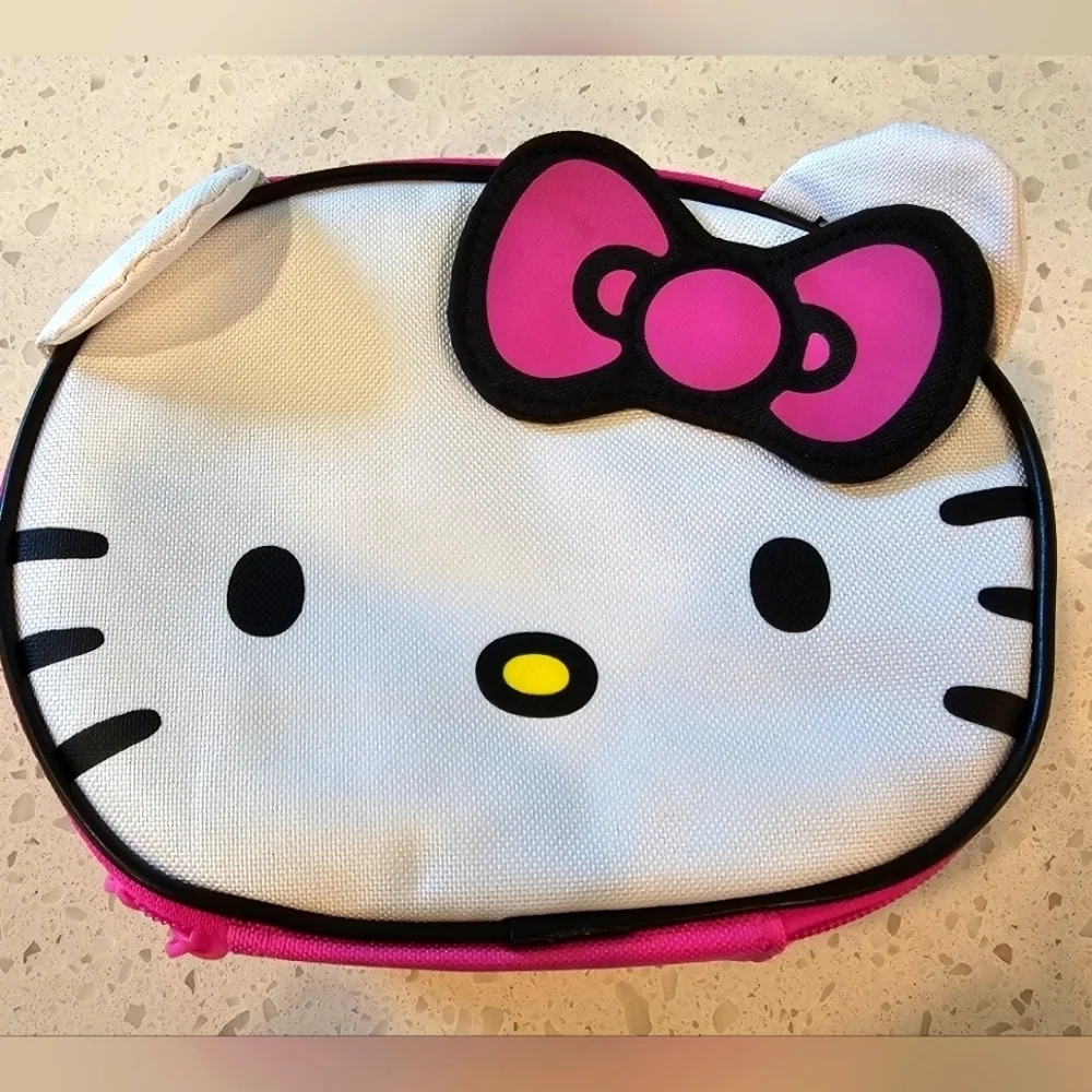 Hello Kitty Sanrio Canvas Insulated Lunch Bag